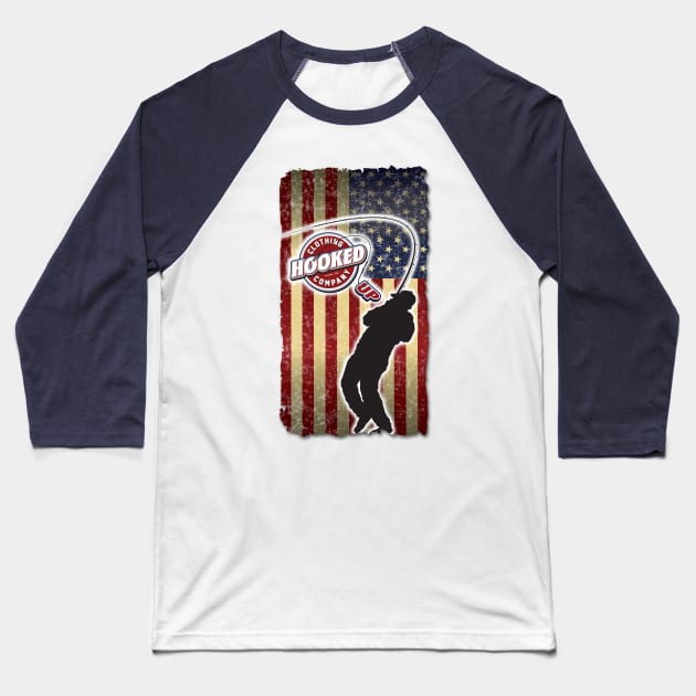 The Patriot (aged) Baseball T-Shirt by brtompkins